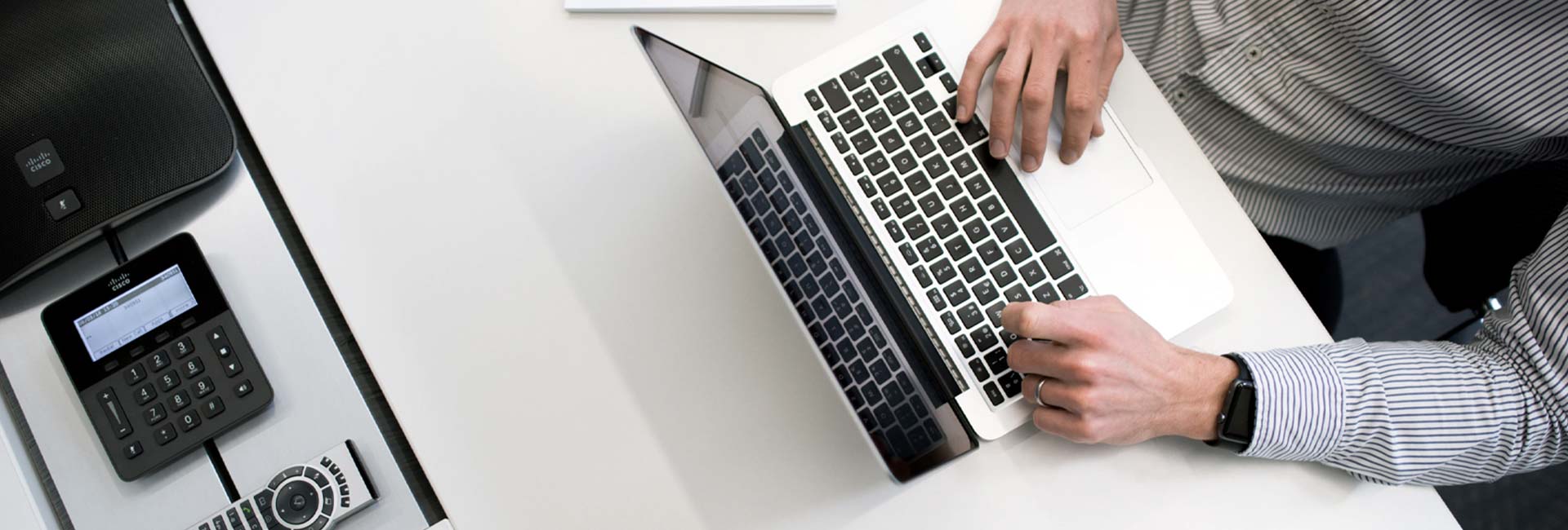 Laptop from Above
